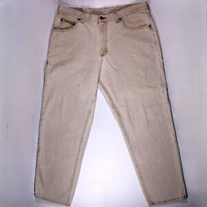 Riders Denim Jeans Mens 38x30 Beige -‎ (36.25 x 28.5)